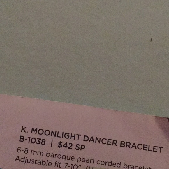 Vantel Pearls Moonlight Dancer Bracelet NWOT - Picture 5 of 5